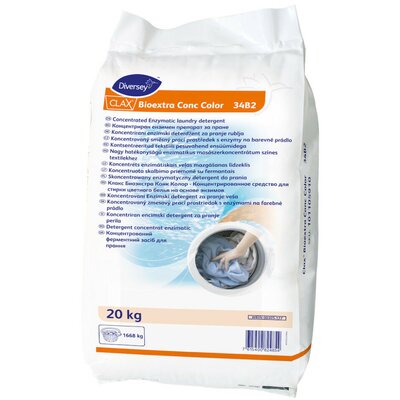 Clax Bioextra Conc Color 34B2 Színvédő és-kímélő enzimes mosószer koncentrátum, foszfátmentes 20kg