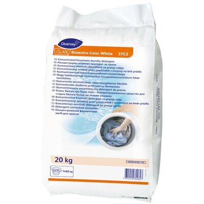 Clax Bioextra Conc White 37C2 Enzim és perboráttartalmú mosószer koncentrátum, foszfátmentes 20kg