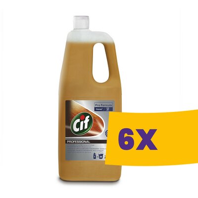 CIF Pro Formula Wood Floor Cleaner Fatisztító- és ápolószer 2L (Karton - 6 db)