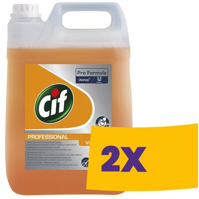 Cif Pro Formula Hand Dishwash Vinegar ecetes kézi mosogatószer 5L (Karton - 2 db)