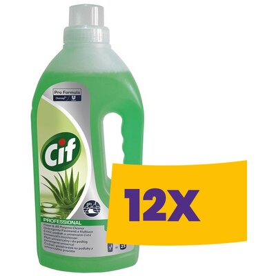 CIF Pro Formula Floor & Apc Aloe Vera általános tisztító 1000ml (Karton - 12 db)