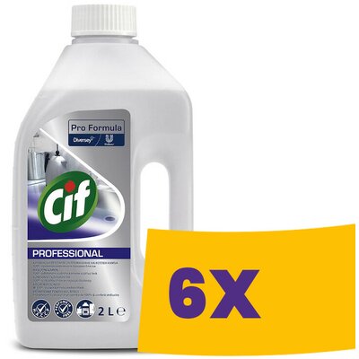 CIF Pro Formula Kitchen Descaler Konyhai vízkőoldószer 2L (Karton - 6 db)