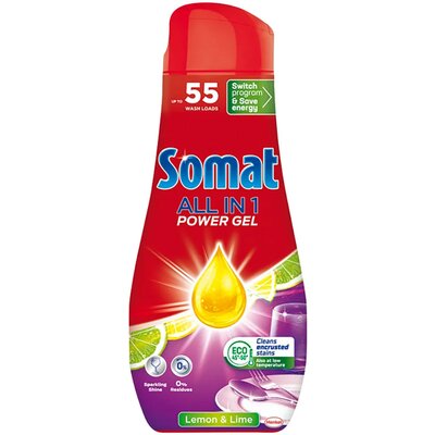 Somat All in 1 mosogatógép gél lemon 990ml