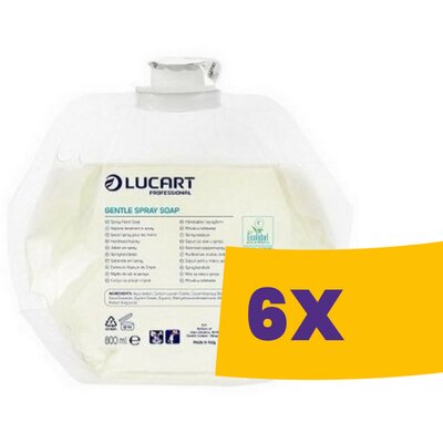 Lucart Identity gyengéd spray szappan 800ml (Karton - 6 db)