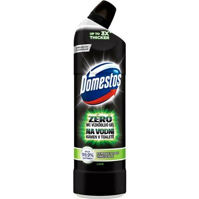 Domestos Zero vízkőoldó wc tisztító gél Lime 750ml