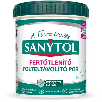 Sanytol fertőtlenítő folteltávolító por 450g