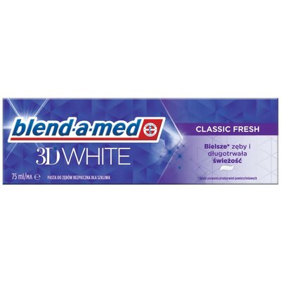 Blend-A-Med 3D White Classic Fresh fogkrém 75ml