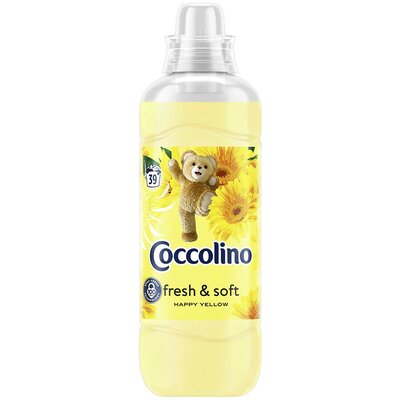 Coccolino Fresh & Soft öblítő koncentrátum Happy Yellow 975ml - 39 mosás