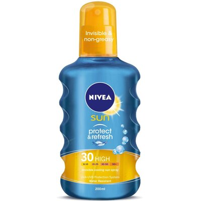 Nivea Sun Protect & Refresh napozó spray SPF30 200ml