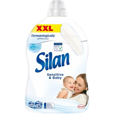 Silan öblítő Sensitive & Baby - 130 mosás 2,86L