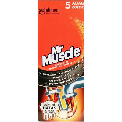 Mr Muscle lefolyótisztító granulátum 250g