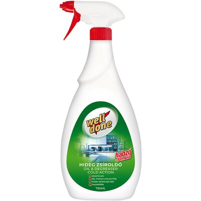 Well Done hideg zsíroldó spray - habzó formulával 750ml