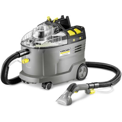 Karcher Puzzi 9/1 BP Akkumulátoros permetextrakció kárpittisztító gép kézi fejjel (akkumulátor külön rendelhető)