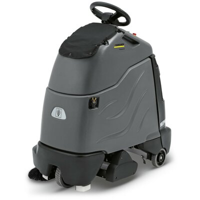 Karcher CV 60/2 RS Bp. Akkumulátoros, fellépős, kefés szárazporszívó (akkumulátorral és töltővel)