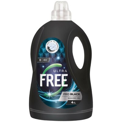 Ultra Free Professional Black mosógél - 80 mosás 4L