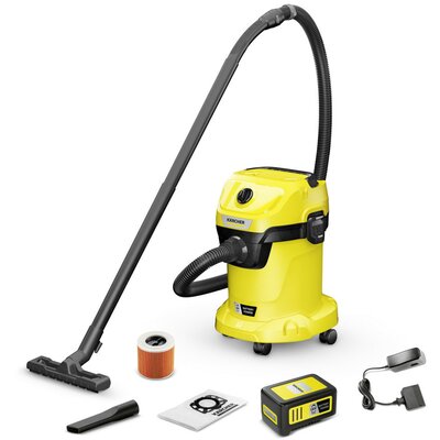 Karcher WD 3-18 Battery Set Akkumulátoros Száraz-nedves porszívó