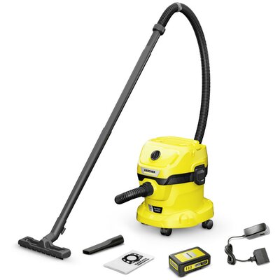 Karcher WD 2-18 Battery Set Akkumulátoros Száraz-nedves porszívó