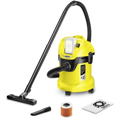 Karcher WD 3 Battery Akkumulátoros Száraz-nedves porszívó (akkumulátor nélkül)