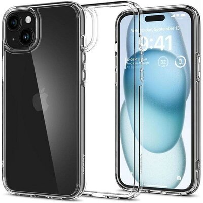 Spigen Ultra Hybrid Apple iPhone 16 tok, Crystal Clear átlátszó ACS08197