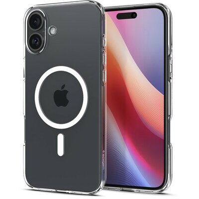 Spigen Liquid Crystal MagFit iPhone 16 tok, Crystal Clear, átlátszó ACS07984