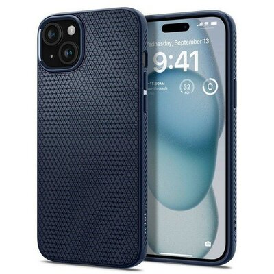 Spigen Liquid Air iPhone 16 tok, Navy Blue tok, kék ACS08195