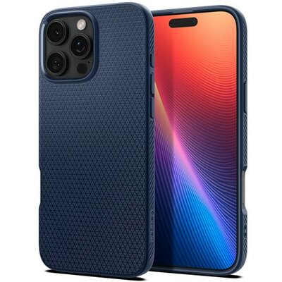 Spigen Liquid Air iPhone 16 Pro Max Navy Blue tok, kék ACS07989