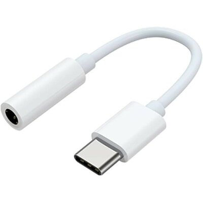 Audió adapter, USB Type-C - 3.5 mm jack átalakító, Samsung, fehér, gyári