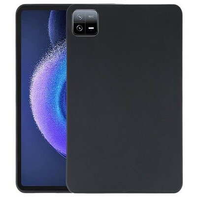 Xiaomi Pad 6 (11.0) / Pad 6 Pro (11.0), Szilikon tok, fekete