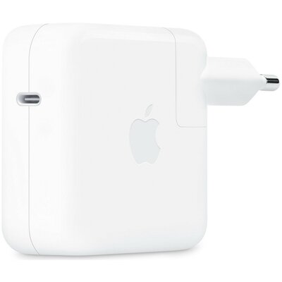 Hálózati töltő adapter, 70W, USB Type-C aljzat, gyorstöltés, PD, Apple, fehér, gyári