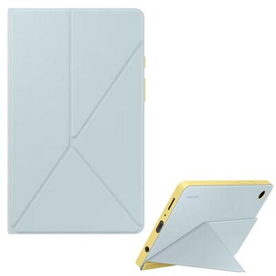 Samsung Galaxy Tab A9 (8.7) SM-X110 / X115, mappa tok, mágneses, Origami Smart Case, Samsung Book Cover, világoskék, gyári