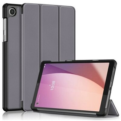 Lenovo Tab M8 (8.0) (4. generáció) TB-300, mappa tok, Trifold, szürke