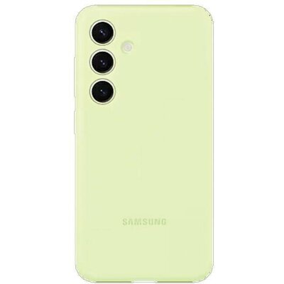 Samsung Galaxy A55 5G SM-A556B, Szilikon tok, lime, gyári