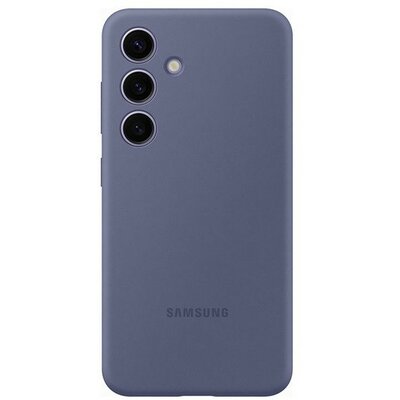 Samsung Galaxy S24 SM-S921, Szilikon tok, lila, gyári