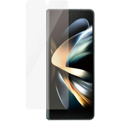 Samsung Galaxy Z Fold5 SM-F946B, Kijelzővédő fólia, ütésálló fólia (az íves részre NEM hajlik rá!), Tempered Glass (edzett üveg), Előlapi kijelzőre, Clear