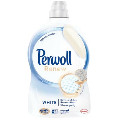 Perwoll Renew White folyékony finommosószer 60 mosás - 3L