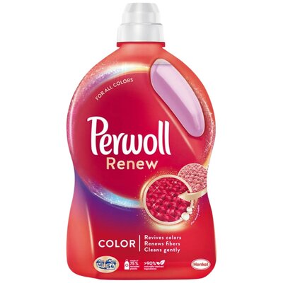 Perwoll Renew Color folyékony finommosószer 60 mosás - 3L