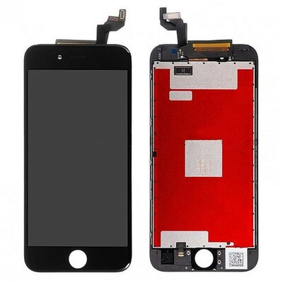 Apple iPhone 6S kompatibilis LCD kijelző érintőpanellel, OEM jellegű, fekete, Grade R