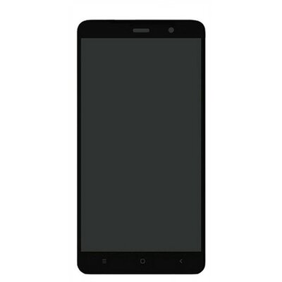 Xiaomi Redmi Note 3 kompatibilis LCD modul kerettel, OEM jellegű, fekete, Grade S+