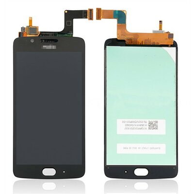 Motorola Moto G5 kompatibilis LCD modul, OEM jellegű, fekete, Grade S+