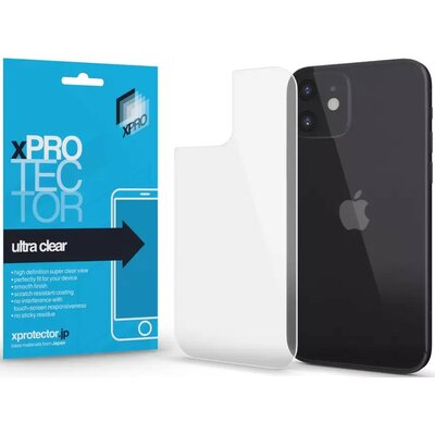 Apple iPhone 13 Mini, Kijelzővédő fólia (az íves részre NEM hajlik rá!), hátlapi, Xprotector Ultra Clear, Clear Prémium