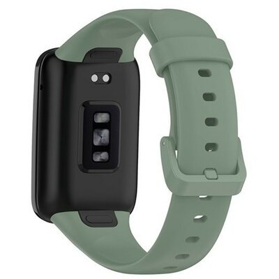 Xiaomi Mi Smart Band 7 Pro, szilikon pótszíj, állítható, világoszöld