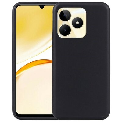 Realme C53 / Narzo N53, Szilikon tok, fekete