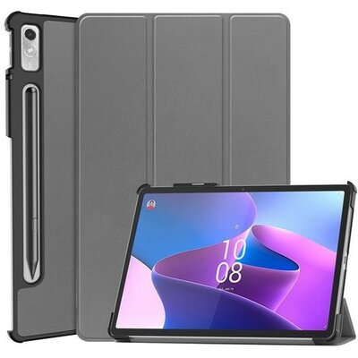 Lenovo Tab P11 Pro (11.2) (2. generáció) TB-132FU, mappa tok, Trifold, érintőceruza tartó, szürke