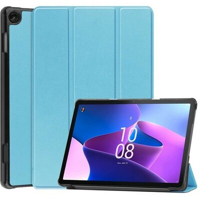 Lenovo Tab M10 (10.1) (3. generáció) TB-328, mappa tok, Trifold, világoskék