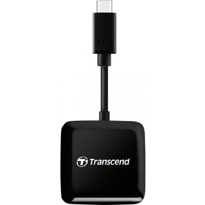 Transcend TS-RDC3 Külső memóriakártya olvasó USB-C® Fekete