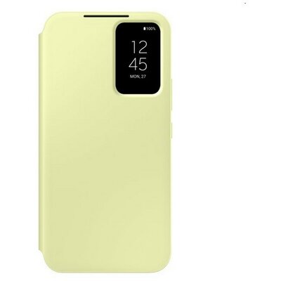 Samsung Galaxy A54 5G SM-A546B, Oldalra nyíló tok, hívás mutatóval, kártyatartóval, Smart View Wallet, zöld, gyári