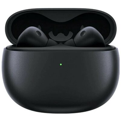 Bluetooth sztereó fülhallgató, v5.2, TWS, töltőtok, érintés vezérlés, zajszűrővel, IP55, Xiaomi Buds 3, fekete, gyári