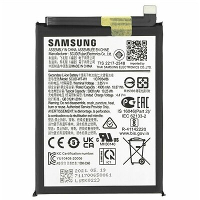 Samsung Galaxy A22 5G SM-A226B, Akkumulátor, 5000 mAh, Li-Ion, gyári