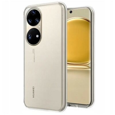 Huawei P50 Pro, Szilikon tok, ultravékony, átlátszó