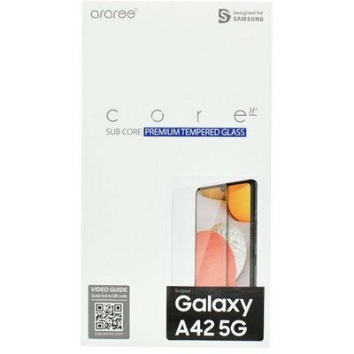 Samsung Galaxy A42 5G / M42 5G SM-A426B / M426B, Kijelzővédő fólia, ütésálló fólia (az íves részre NEM hajlik rá!), Tempered Glass (edzett üveg), Clear, gyári